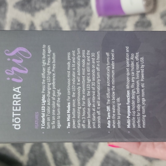 Doterra Iris Portable Diffuser - Picture 2 of 2